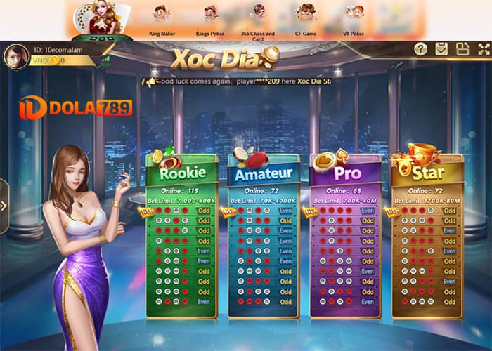 Ưu điểm của Game Bài DOLA789