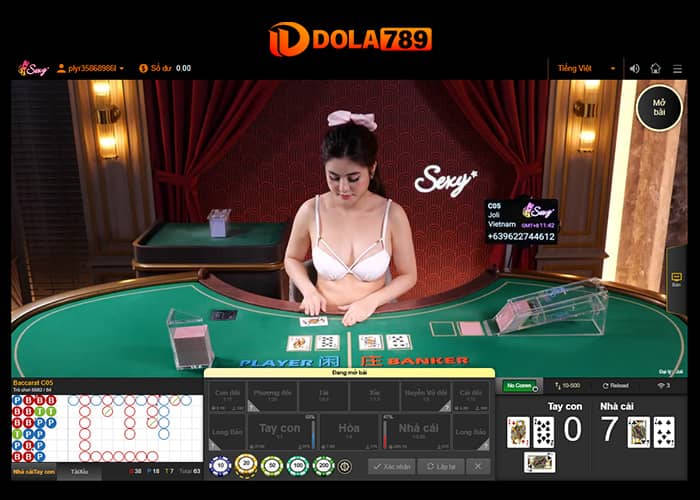 Ưu điểm của Live Casino DOLA789